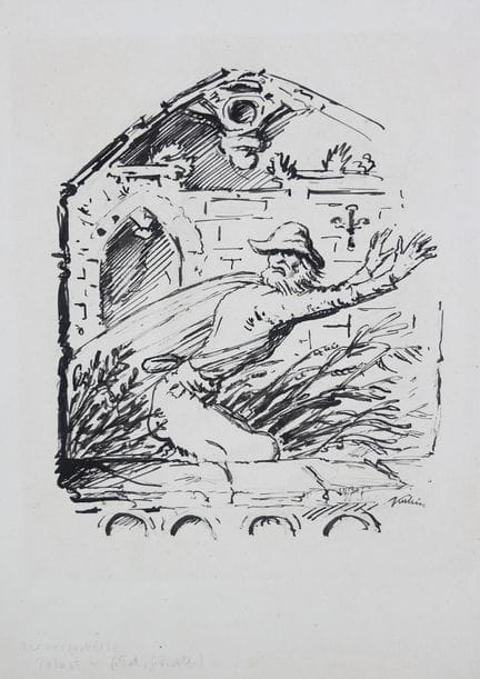 Alfred Kubin* (Leitmeritz 1877 - 1959 Wernstein am