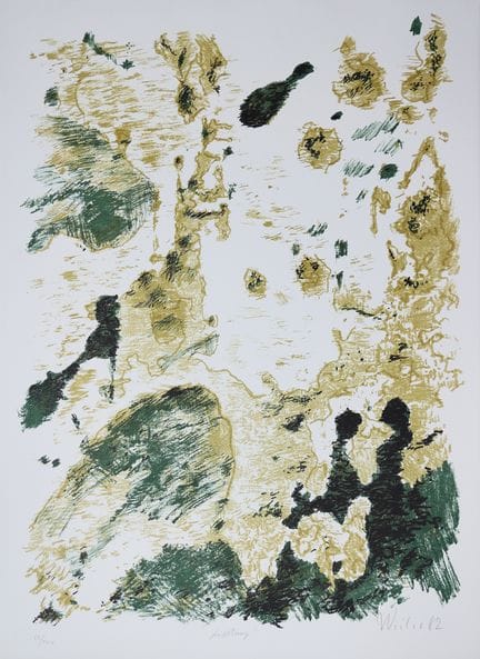 Max Weiler* (Absam 1910 - 2001 Vienna)
Glade, 1982