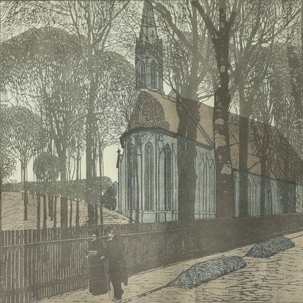Carl Moll (Vienna 1861 - 1945 Vienna)
St. Michael 