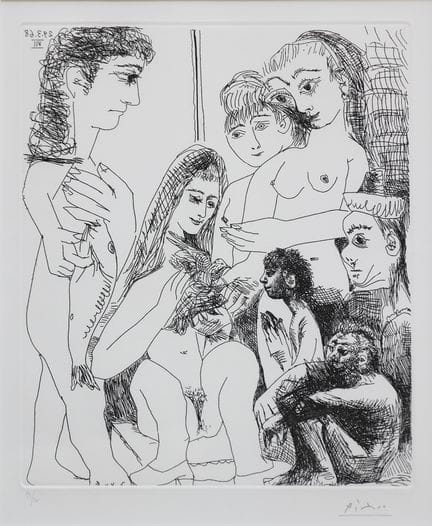 Pablo Picasso* (Málaga 1881 - 1973 Mougins)
Le The