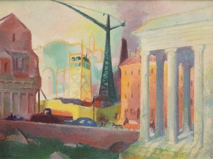 Georg Jung* (Salzburg 1899 - 1957 Vienna)
Temple o