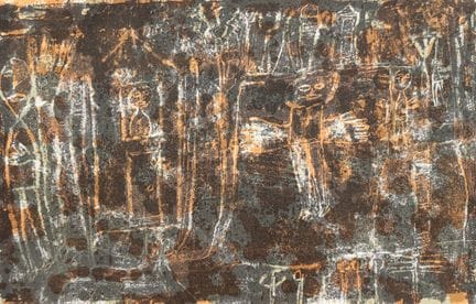 Jean Dubuffet* (Le Havre 1901 - 1985 Paris)
Elegie