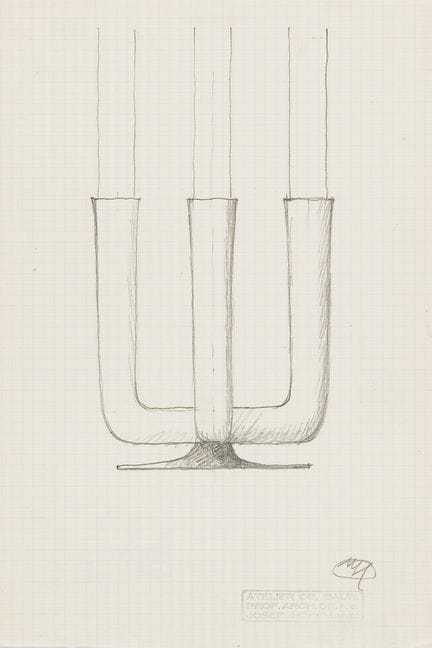 Josef Hoffmann* (Brtnice 1870 - 1956 Vienna)
Desig