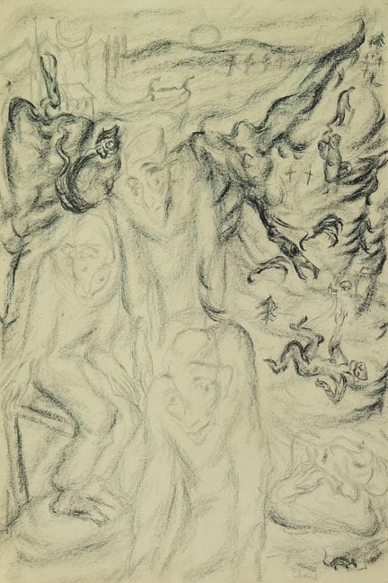 Georg Ehrlich* (Wien 1897 - 1966 Luzern)
Die Alten