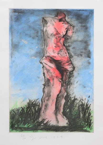Jim Dine* (born in Cincinnati 1935)
Venus, 1989

c