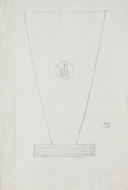 Josef Hoffmann* (Pirnitz 1870 - 1956 Wien)
Glasent