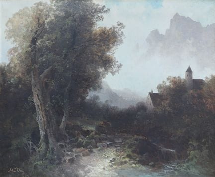 Oskar Mulley (Klagenfurt 1891 - 1949 Garmisch-Part