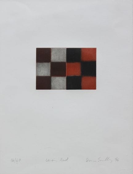 Sean Scully* (born 1945 in Dublin)
Union Red, 1996