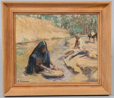 Adolphe GUMERY (1861-1943)
Femme accroupie dans un