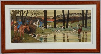 Harry ELIOTT (1882-1959)
Halali au cerf
Chasse au 