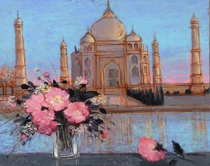 MICHEL-HENRY (1928–2016)
The Taj Mahal in Bloom 
O