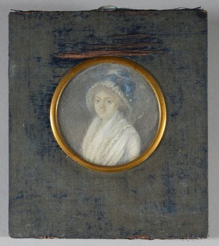 Ecole FRANCAISE de la fin du XVIIIème siècle
Portr