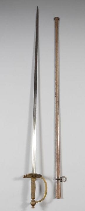 1872-model junior medical officer's sword, brass m