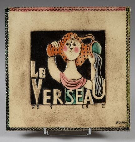 Roger CAPRON (1922–2006)
Aquarius
Polychrome ceram