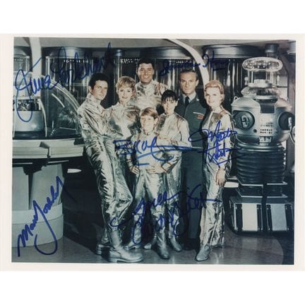 Photographie dédicacée de « Lost in Space »
Photog