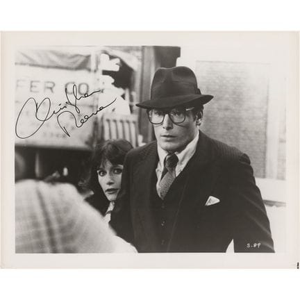 Photographie dédicacée de Christopher Reeve
Photog