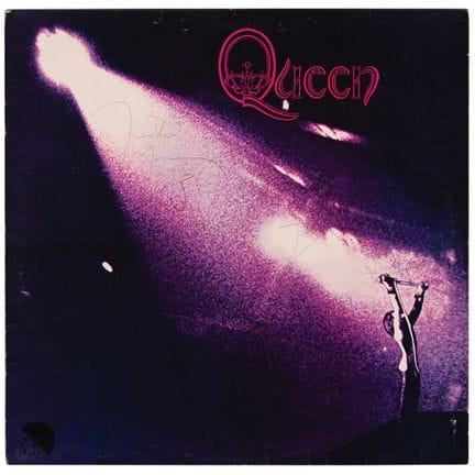 Album di debutto dei Queen autografato
Edizione in