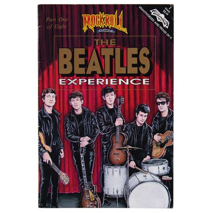 Beatles : Bande dessinée signée par George Harriso