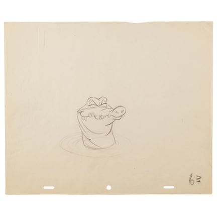 Disegno di produzione di Tick-Tock il coccodrillo 