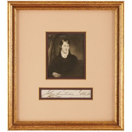 Firma di John Constable
Celebre pittore inglese di