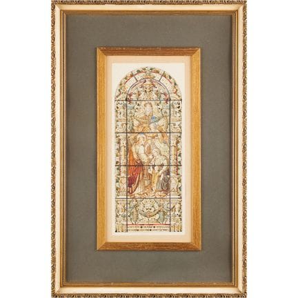 John La Farge: Original-Glasmalerei, die La Farge 