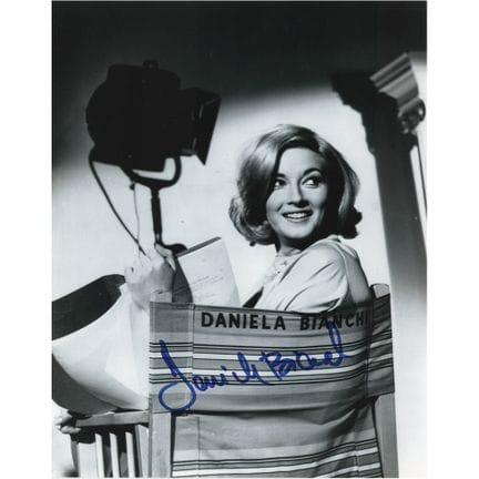 James Bond : Photographie dédicacée de Daniela Bia