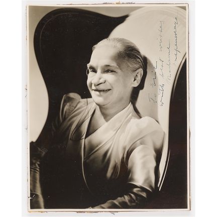 Photographie dédicacée de Maria Ouspenskaya
Actric