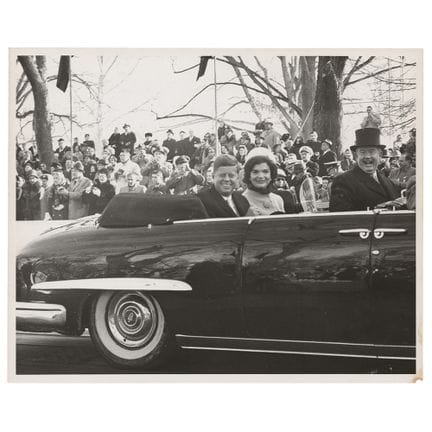 Photographie originale de John et Jacqueline Kenne