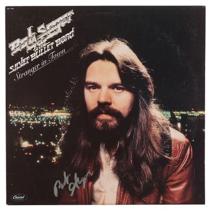 Album autografato da Bob Seger - Stranger in Town
