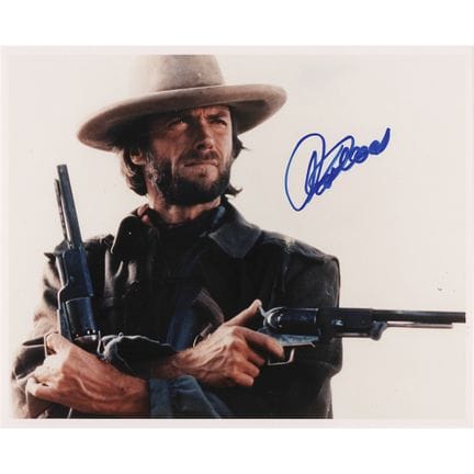Photographie dédicacée de Clint Eastwood
Photograp