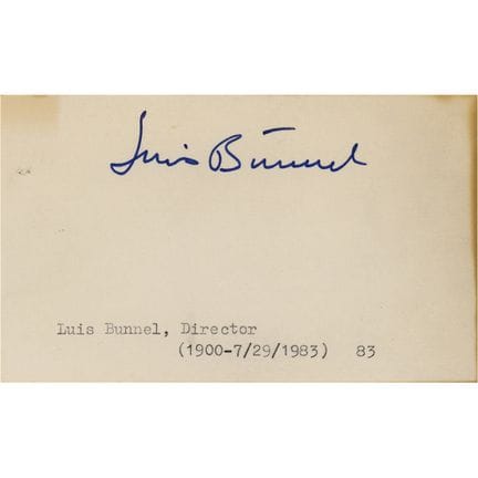 Luis Buñuel
Cinéaste espagnol (1900-1983), largeme