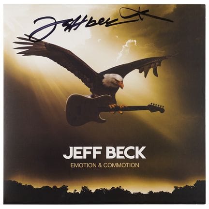Album autografato da Jeff Beck - Emotion &amp; Com