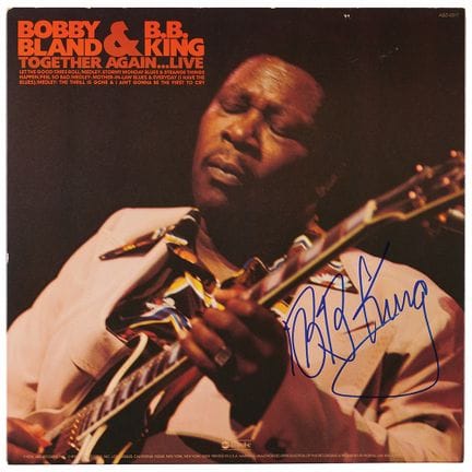 Album autografato da B. B. King - Together Again..