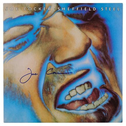 Album autografato da Joe Cocker - Sheffield Steel
