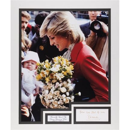 Firma della principessa Diana
Firma a inchiostro, 