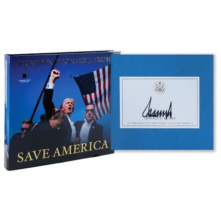 Donald Trump Signed Book - Save America
Signed boo