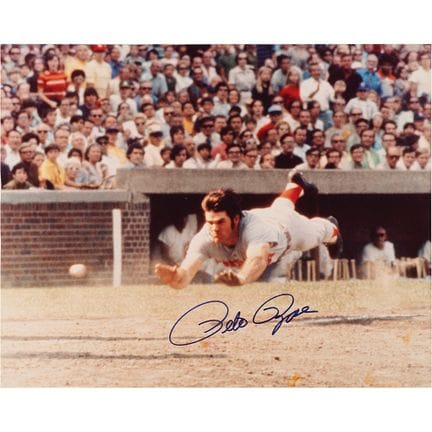 Photographie grand format signée par Pete Rose
Pho