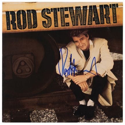 Album dédicacé par Rod Stewart - Album éponyme
Alb