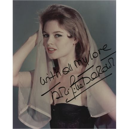 Photographie dédicacée de Brigitte Bardot
Photo co