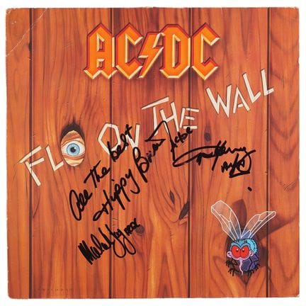 Album autografato degli AC/DC - Fly on the Wall
Al
