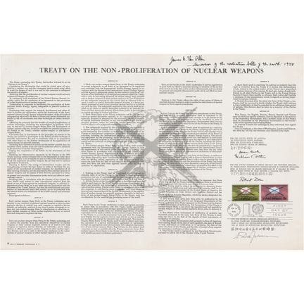 James Van Allen Signed Philatelic Souvenir Booklet