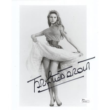 Photographie dédicacée de Brigitte Bardot
Photo su