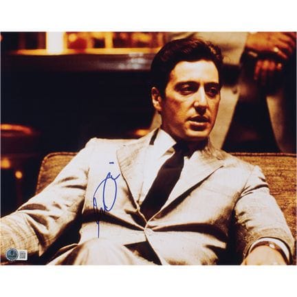 Photographie grand format signée par Al Pacino - B