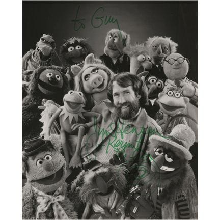 Photographie dédicacée de Jim Henson
Photographie 