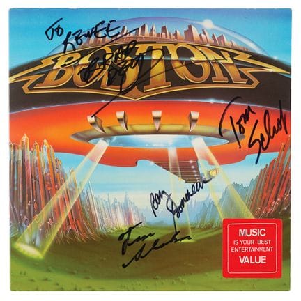 Album autografato dei Boston - Don't Look Back
Alb
