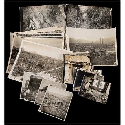 Nagasaki Atomic Bomb Archive of (36) Original Phot