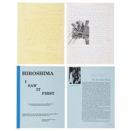 Enola Gay: George R. Caron (4) Signed Items
Four i
