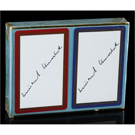 Winston Churchill's 'Congress' Facsimile Signature