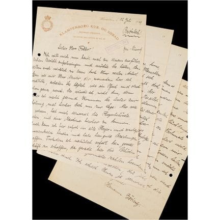 Hermann Göring Autograph Letter Signed to Anthony 