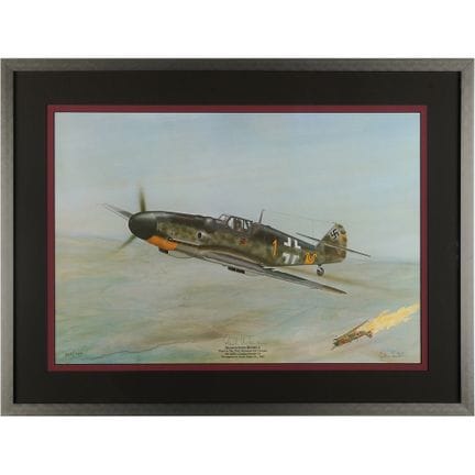 John Ficklen: Litografia “Messerschmitt Bf109G-6” 